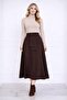 Women's Belt-Detail Woven Skirt