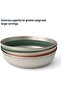 S2S Detour Stainless Steel Collapsible Bowl M Laurel Wreath Green - 5