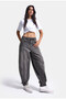 Women's 4W6-14 Ballon Fit Buttoned Leg Loose Fit Denim Jeans - 5