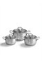 Sole Samira 3-Piece Cookware Set 16-18-20 cm - 2