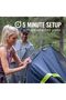 Camping Tent | Dark Room SkyDome 8 Person Tent with Pre-Attached Poles, L - 3