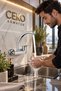 Chrome Wall Mounted Swivel Spout Applique Kitchen and Sink Faucet |   Sink Faucet |   Lavabo Faucet - 7