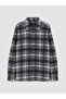 Sparkling Choices from Shining Store Checkered Embroidered Boys' Shirt - 2