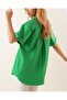 20120 Oversize Short Sleeve Shirt - Green - 7