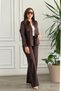 Denim Detailed Tracksuit Set with Snap Fasteners on the Front - 5