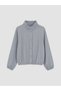 Green Stand Collar Oversize Women's Jacket