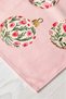 Floral Patterned Christmas Balls and Elegant New Year Themed Digital Printed Decorative Table Runner 40X140Cm - 4