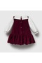 Mathilde Embroidery Collar Detailed Blouse and Dress Set - 3