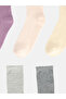 Timeless Clothing & Timeless Choices Ruffled Women's Socks 5-Piece Set - 2