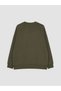 Green Oversize Women's Thick Sweatshirt Tunic - 6