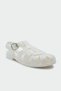 Misha Heart Detailed Buckle Jelly Women's Sandals - White - 5