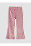 Girl's Spanish Flared Velvet Leggings Pants for Style Seekers from Uzg Store