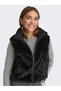Onldana Faux Fur Reversible Waistcoat Otw Cc Women's Coat 15348986 Black