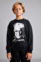 Ataturk Printed Crew Neck Sweatshirt for Boys I6566A826Wn