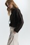 Belted short trench coat - 4
