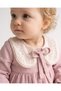 Sweet Meadow Vintage Lace Collar Scalloped Baby Girl Dress - 6