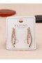 Premium Zircon Stone Dangle Look Xuping Steel Earrings, Non Tarnish Steel Earrings