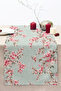 Cherry Blossom and Branch Patterned Pastel Spring Themed Digital Printed Decorative Dining Table Runner 40X14 - 3