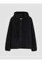 Esvab • Modern & Distinctive Hooded Girls' Plush Zipper Sweatshirt - 2