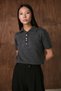 Colorful Buttoned Knitted Blouse - 3