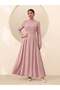 Rochie maxi, roz - L