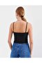 918 Rope Strap Crop Top - Black - 4