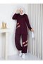 Women's Oysho Sports Set with Plum Garnish Asf428
