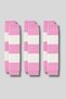 Women's 3-Pack Striped Patterned Colorful Leggings