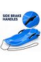 High-Density Polyethylene Snow Sand Grass Sled with Built-In Brakes - 6
