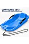 High-Density Polyethylene Snow Sand Grass Sled with Built-In Brakes - 7
