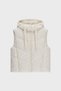 Daisy Logo Regular Fit Hooded Collar Puffer Vest Women's Vest W6Bl53 W4182 G012 - 5