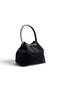Women's Black Glittery Bag Model Drawstring Stylish Chain Strap Evening Dress Bag - 4