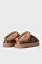 K Tazz Spotted Leopard Patterned Suede Slippers Women's Slippers 1183570K - 4