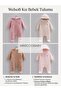 100% Cotton Baby Girl Romper Welsoft Plush Winter Romper (1-3, 3-6 Months with Booties and 6-9, 9-12 Months Without Booties) - 3