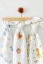 Multi-purpose muslin cover 3-piece set, muslin newborn baby blanket, 100% cotton muslin cloth, 80*90 cm