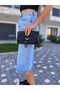 Women's Black Detachable Chain Strap Hand and Shoulder Bag (Plain Textured) - 3