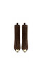 Genuine Suede Leather Women's Boots 381 Brown Suede (Brown Suede) - 3