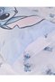 Blue Stitch Double Sided Design Comforter Set (2 Piece) - 6
