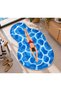 Eta Pool Enjoyment Pattern Modern Woven Base Decorative Carpet Eta4231