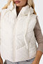 Daisy Logo Regular Fit Hooded Collar Puffer Vest Women's Vest W6Bl53 W4182 G012 - 4