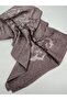 Baroque Collection Gradient Burnt Jacquard Tulle Shawl 70 X 190 cm - 3