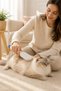 Kppc-10806 Self-Cleaning Pet Grooming Brush |   Feather Collector |   Easy Cleaning - 2