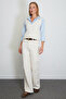 V-neck knit sweater - 4