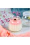 4oz Glass Jars with PE Lids 12 Pack Mini Pudding Jars Clear Yogurt Jars Glass Favor Jars Containers for Spice, Jam, honey, Mousse, Wedding Favors, Shower Favors, DIY and Art - 5