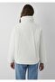 Stand Collar Jacket White Onyx - 4