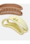Women Yellow And Brown Hair Claw Set (Pack of 2) - 3
