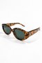 Women's Vibe 95 Sunglasses Uv400 Leopard Green - 2