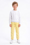 3 Threaded Elastic Waist Jogger Unisex Kids Sweatpants - 2