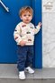Baby Boy Set with Car Pattern, 2-Piece Top and Bottom Set, Seasonal, 3, 6, 9, 12 Months - 4