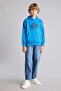 Oversized Hooded Soft Fleece Thick Fabric Sweatshirt for Boys I4693A826Wn - 4